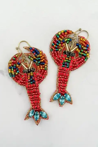 Pendientes de Moda con Diseño Nuevo para Mujer, con Cuentas Bordadas, para Fiesta, Joyería Etsy, Accesorio para Fanáticos del Deporte - Product Image 2