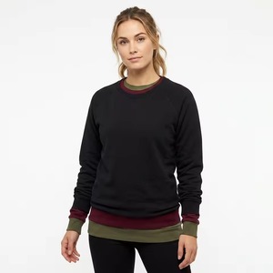 Sudadera de Cuello Redondo para Hombre, Forrada de Felpa Suave, para Invierno, Deportiva, Resistente al Viento, Ecológica, Mezcla de Algodón Premium - Product Image 2