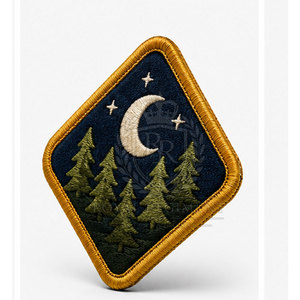 Factory Supply Embroidery <b>Patches</b> Custom Sew On Fabric <b>Patches</b> For <b>Jackets</b> Bags Hats Clothing And Decoration Use - Product Image 1