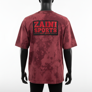 Camiseta para hombre con lavado ácido, algodón grueso, tela duradera, estilo vintage, logotipo personalizado, 100% algodón, corte holgado, estampada. - Product Image 2