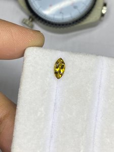 Gemas Zubeda, Turmalina Amarilla Natural, Corte Brillante, Gema Suelta para Anillo, Colgante, Pendientes, Fabricación de Joyería, Calidad al por Mayor - Product Image 2