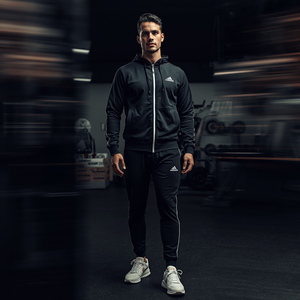 Ensemble de survêtement pour homme, vêtements de sport, logo personnalisé, fournisseur en gros, fabricant OEM, fabriqué au Bangladesh, faible MOQ - Product Image 4