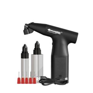 IKZARSA Portable Copper Gravity Feed Air <b>Brush</b> Paint Sprayer 0.4mm Nozzle Battery <b>Powered</b> USB Rechargeable Adjustable Speed - Product Image 4