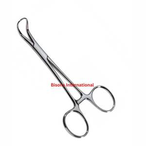 Pinza Quirúrgica Manual de Acero Inoxidable Backhaus al por Mayor, Pinza de Drapeado Médico Certificada CE - Product Image 2