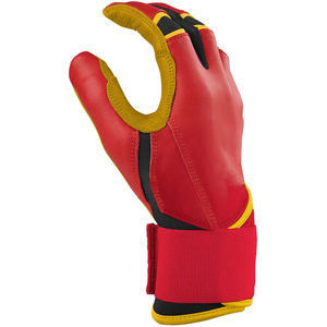 Gants de frappe de baseball robustes, contrôle de préhension maximal, cuir souple, ajustement compressif pour hommes, équipement d'entraînement et de match - Product Image 5