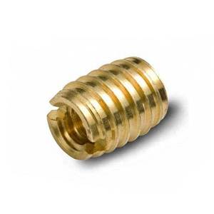 High Precision Brass Self Tapping <b>Inserts</b> with Corrosion Resistant Finish for Durable <b>Thread</b> Connections - Product Image 1