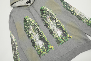 Sudadera con Capucha a Rayas Personalizada para Mujer – Sudadera Holgada de Felpa de Algodón Transpirable - Product Image 6