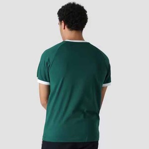 เสื้อยืดคอกลมผ้าฝ้ายแท้ 100% ทรงหลวม สไตล์ลำลอง สำหรับผู้ชาย คุณภาพสูง น้ำหนักมาก สีพื้น พร้อมสกรีนโลโก้ตามสั่ง - Product Image 6