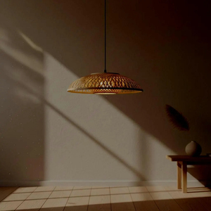 Premium Handmade Bamboo Lamps Lapex Eco Friendly Natural Bamboo Woven Pendant <b>Lighting</b> Vietnam OEM Supplier - Product Image 3