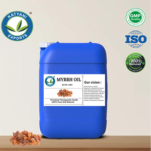 Huile essentielle de myrrhe 100% naturelle, distillée à la vapeur, formules thérapeutiques et d'aromathérapie, exportateur OBM en Inde - Product Image 4