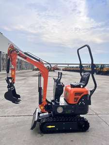 Factory Supply Electric Mini Excavator 1000kg Operation Weight with Boom Sideay with CATL <b>Battery</b> - Product Image 2
