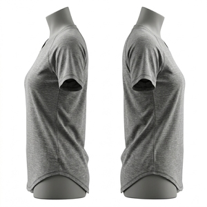 Camiseta Deportiva con Cuello en V, Cómoda y Duradera, Tejido Transpirable, Ropa Deportiva para Uso Diario, ProudNest - Product Image 3
