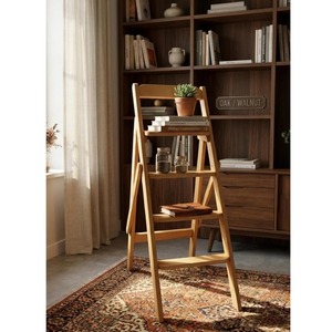 Modern Ladder Shelf For <b>Corner</b> Decor Living Room Bedroom Plant Stand Wooden Display Rack Space Saving Organizer From India - Product Image 6