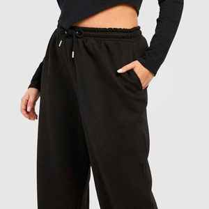 Pantalon de jogging ample pour femme, style streetwear décontracté, respirant, avec taille élastique, logo personnalisé, faible MOQ - Product Image 2