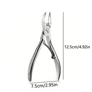 Coupe-ongles professionnels pour ongles des mains et des pieds, coupe-ongles de précision tranchant pour ongles épais, usage en salon et à domicile - Product Image 1