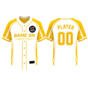 New Arrived 100% Polyester Sublimated Printed Men's <b>Baseball</b> Jersey Customizable High Quality Sportswear - Product Image 6