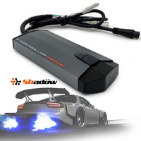 Kit de commande de soupape d'échappement Shadow SW151xx, fonction automatique OBD2, application mobile / connexion filaire pour silencieux universel