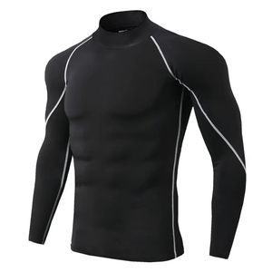 Nouveau design unique, t-shirt de compression pour homme de haute qualité au meilleur prix, rashguard pour homme, prix de gros, vêtements de fitness de haute qualité - Product Image 6