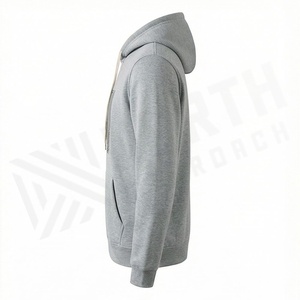 Unisex Gray Hooded <b>Tracksuit</b> Set Geometric Print Casual Sweatshirt and Pants Full Length Drawstring Design Autumn Wear - Product Image 3