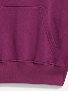 Sudadera con Capucha Corta Rosa de Moda de Alta Calidad 2026, Estilo Urbano, Bordado de Mariposa, Oversize para Mujer, Poliéster/Algodón en la Parte Delantera - Product Image 5