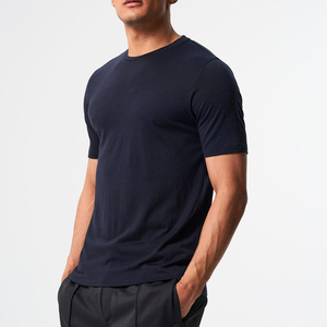 Camisetas de Hombre 2026 con Logotipo Personalizado, Nuevo Diseño, Lisas, de Manga Corta, 100% Algodón, Ligeras, Estilo Urbano, Corte Cuadrado - Product Image 1