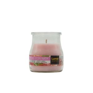 Candela Profumata Lumor alla Crema di Fragola, Barattolo da 100ml, Fragranza per Decorazione Casa - Product Image 1
