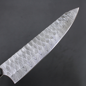 Ensemble de couteaux de chef professionnels en acier Damas faits à la main, manche en bois, pour chefs, cuisiniers, couteau de cuisine - Product Image 2