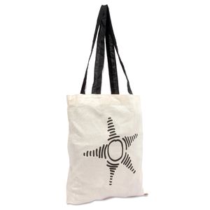 Sac de rangement pour pain recyclé écologique personnalisé lin coton biologique naturel fermeture ouverte lettre diamant style national - Product Image 4