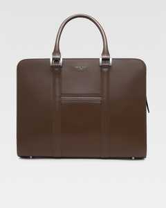 Maletín de Cuero PU Negro para Hombre Zolo, Maletín Clásico de Negocios, Bolsa Suave con Cierre de Cremallera, Diseño Duradero - Product Image 1