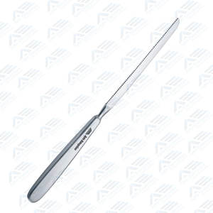 Scie d'amputation Langenbeck 24,5 cm, outil chirurgical en acier inoxydable de haute précision pour les procédures d'amputation, durable et fiable - Product Image 4