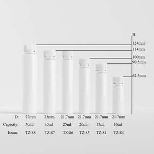 10ml 15ml 20ml 25ml 30ml 50ml Mini White PP Medicine Bottle Pilfer Proof Cap Silk Screen Printed Nutrients Oral Liquid <b>Enzyme</b> - Product Image 6