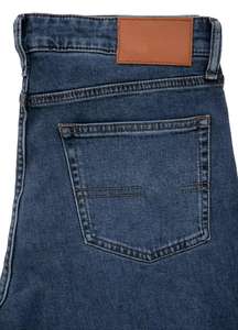 Shorts en jean amples et délavés pour hommes, style streetwear, coupe ample, personnalisables par le fabricant, en denim brut, pour la vente en gros - Product Image 3