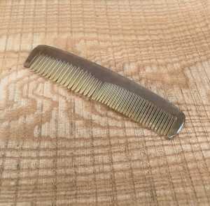 Peine de Cuerno Natural Moderno, Antiestático, con Dientes Anchos y Finos, Herramienta de Cuidado del Cabello Premium, Ecológica, Hecha a Mano, Artesanía Natural - Product Image 2