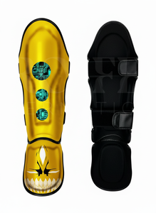Protections de tibia personnalisées avec motif imprimé pour arts martiaux, enfants et adultes, Muay Thai, Kickboxing, MMA, entraînement, protection des jambes - Product Image 3