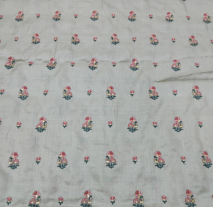 Tela de Lujo con Bordado Malty, Malla de Poliéster Transpirable con Patrón Floral para Vestidos de Novia y Fiesta - Product Image 1