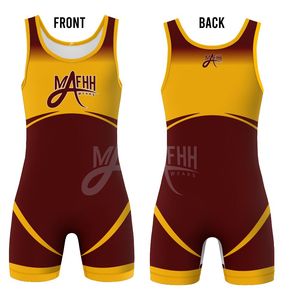 Customized Logo High Quality Professional Weightlifting Wrestling <b>Singlets</b> for Men <b>Women</b> Custom Color & Size Pull on Closure - Product Image 6