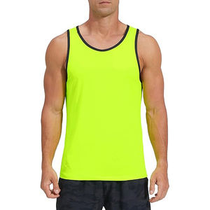 Débardeur de protection UV pour homme, mélange polyester-coton, sans manches, indice UPF 50+, tissu anti-UV, gilet de sport d'extérieur - Product Image 1