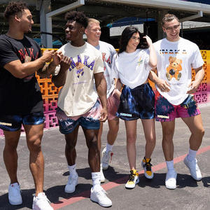 Shorts en maille personnalisés, sublimation, polyester uni, streetwear, shorts de sport, shorts de basketball vierges, shorts en maille personnalisés, entrejambe de 5 pouces - Product Image 3