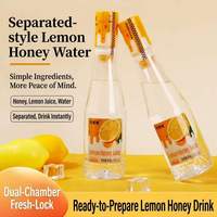 Creatieve honing-geïnfuseerde smaakvolle drank met unieke fruitcombinatie in fles van 435ml