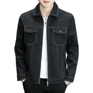 Chaquetas de Trabajo Personalizadas de Mezclilla Vintage Transpirables para Primavera, Estilo Detroit, para Trabajadores, Carpinteros, Mecánicos y Camioneros, del Fabricante XMA - Product Image 1