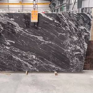 Losas de granito de Bosque Negro Premium, diseño moderno elegante, superficie pulida, encimeras duraderas y revestimiento de paredes, forma de losa grande - Product Image 1