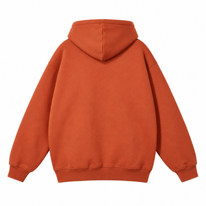 Sweat à capuche en coton molletonné pour homme avec impression silicone, marque privée, fabricant de vêtements personnalisés en gros - Product Image 3
