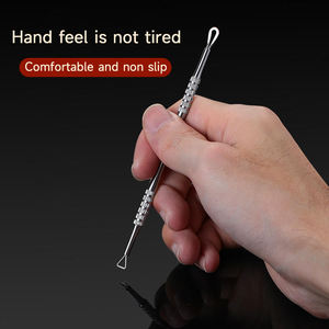 Acne Blackhead Comedone <b>Black</b> Spot Pimple Blemish Remover Skin Care Women Beauty Acne Treatment Pore Cleanser Needle <b>Hook</b> - Product Image 5