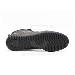 Zapatos de Boxeo Deportivos Premium, Parte Superior de Cuero, Cierre de Velcro, Diseño Ligero, Soporte de Caña Alta, Parte Superior Transpirable, Suela Flexible - Product Image 6
