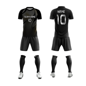 Uniforme de Fútbol Personalizado a Precio Razonable, Jersey de Fútbol de Secado Rápido, Colores Originales Personalizados - Product Image 3