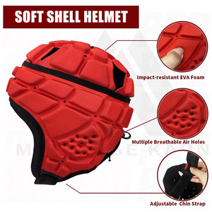 Casque de football américain souple 7v7 rembourré – Protections de tête de rugby pour jeunes, enfants et adultes – Prix de gros – Vêtements de sport - Product Image 2