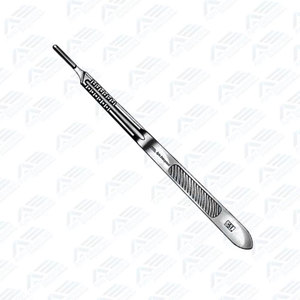 Mango de Bisturí Quirúrgico Recto de 21 cm de Largo, Instrumentos Quirúrgicos de Calidad Superior, Ideales para Incisiones Controladas - Product Image 6