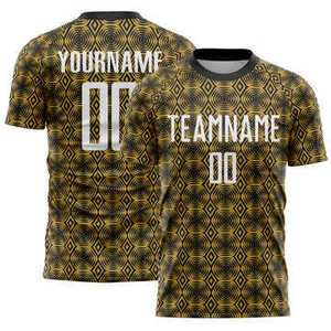 Camiseta de Fútbol Sublimada Personalizada, 100% Poliéster, Transpirable, Ligera, de Secado Rápido, Cuello en V, Manga Corta, Unisex, Servicio OEM - Product Image 5