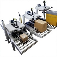 Machine d'emballage semi-automatique électrique à thermoscellage et ouverture pour cartons de boissons, vêtements, textiles et emballages en papier