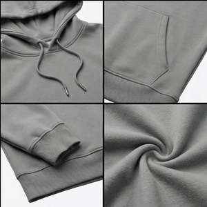 Hoodie surdimensionné élégant pour homme, design vintage délavé avec poche avant, confortable, personnalisable pour l'hiver. - Product Image 4